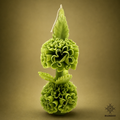 Vela Hortensia Doble Verde Claro