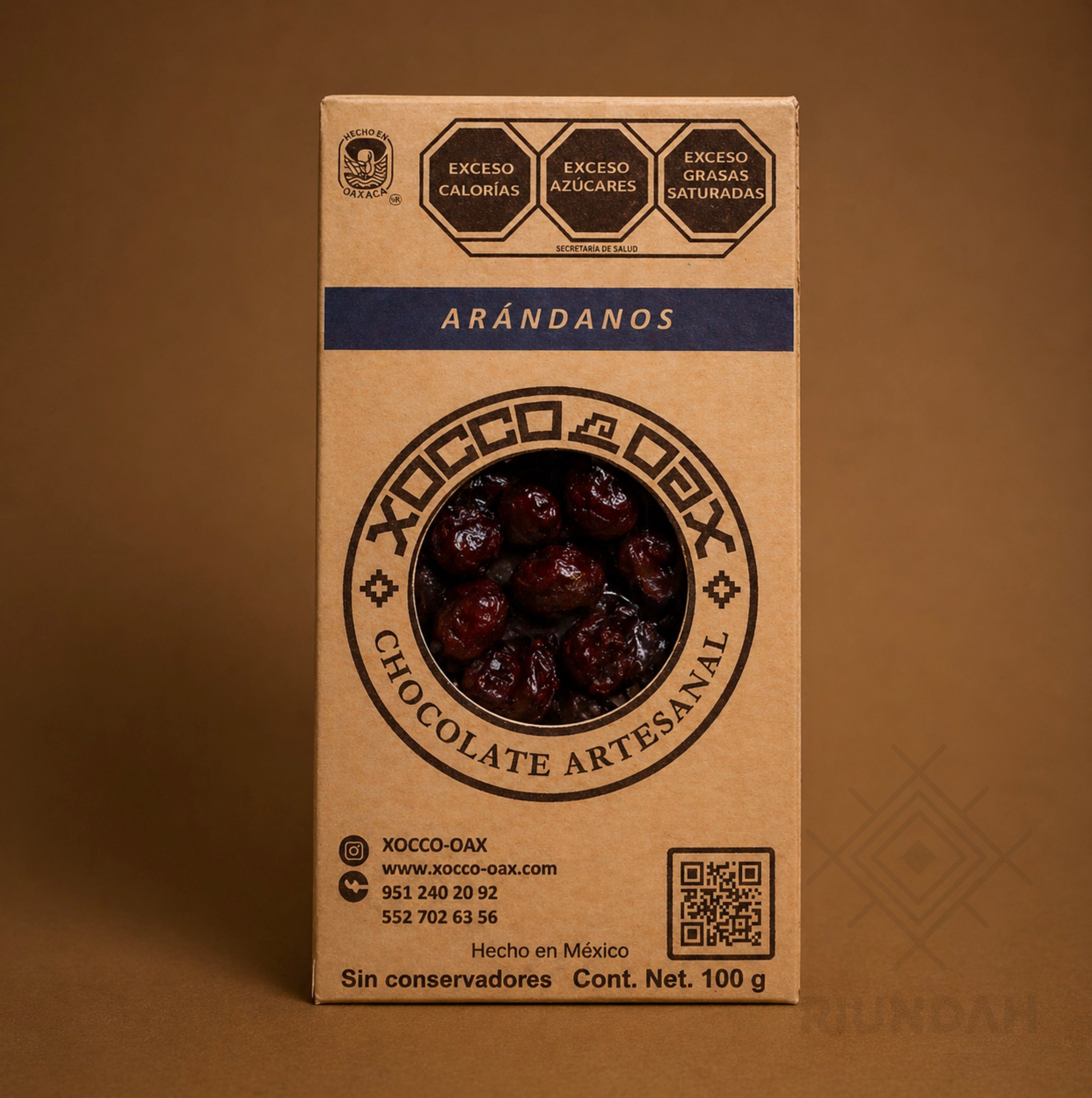 Chocolate Arándanos