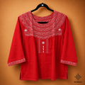 Blusa Alotepec Roja