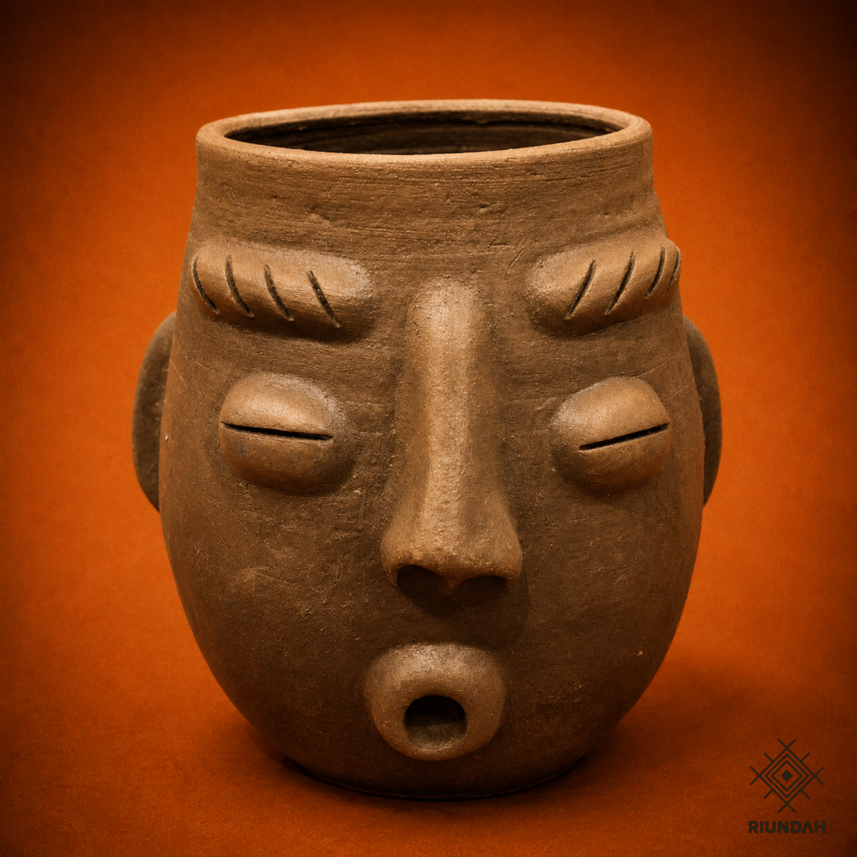 Maceta Humito Gris