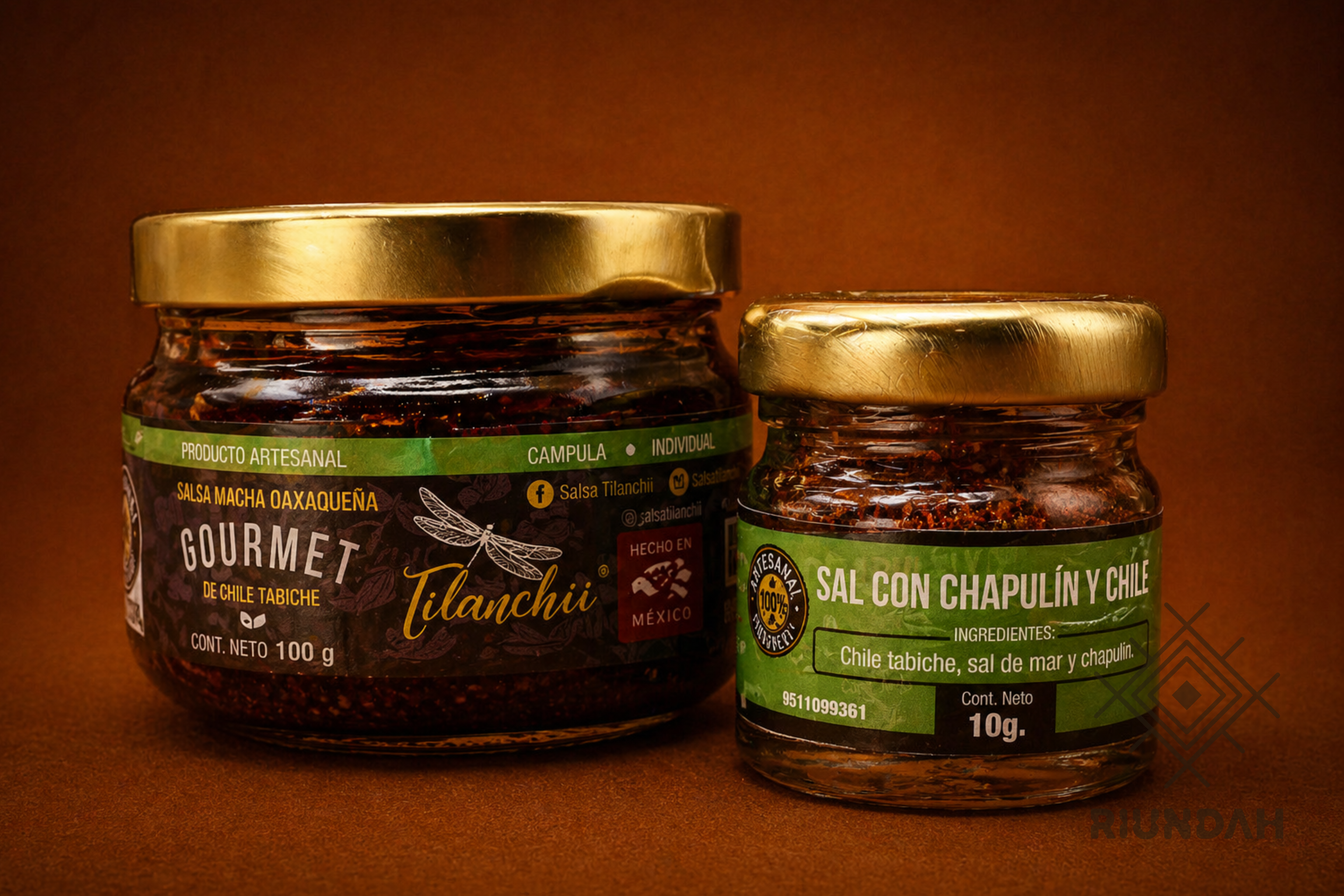 Kit de Salsa Macha Tabiche + Sal de chapulín