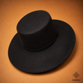 Sombrero negro tipo Gamuza