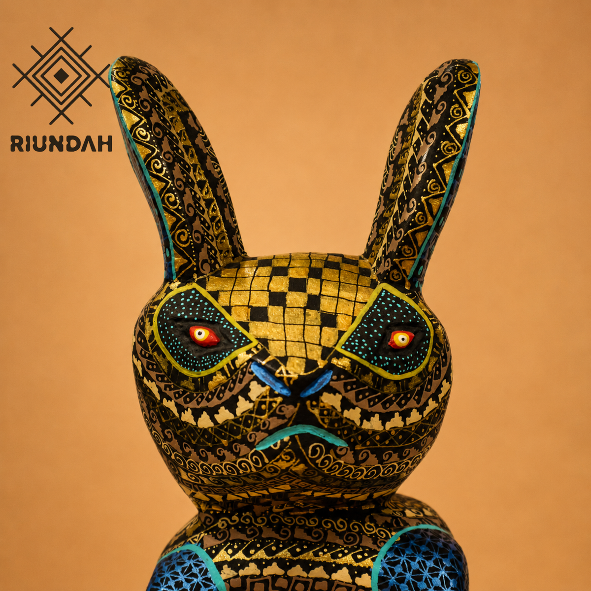 Alebrije conejo enojón