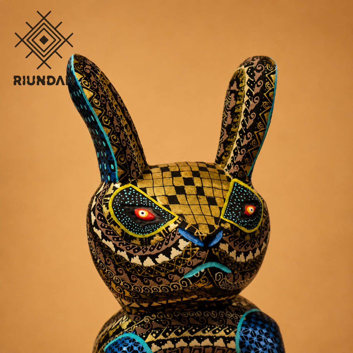 Alebrije conejo enojón