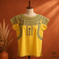 Blusa Alotepec Amarilla