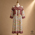 Vestido Tlahui de Flores color Rosa