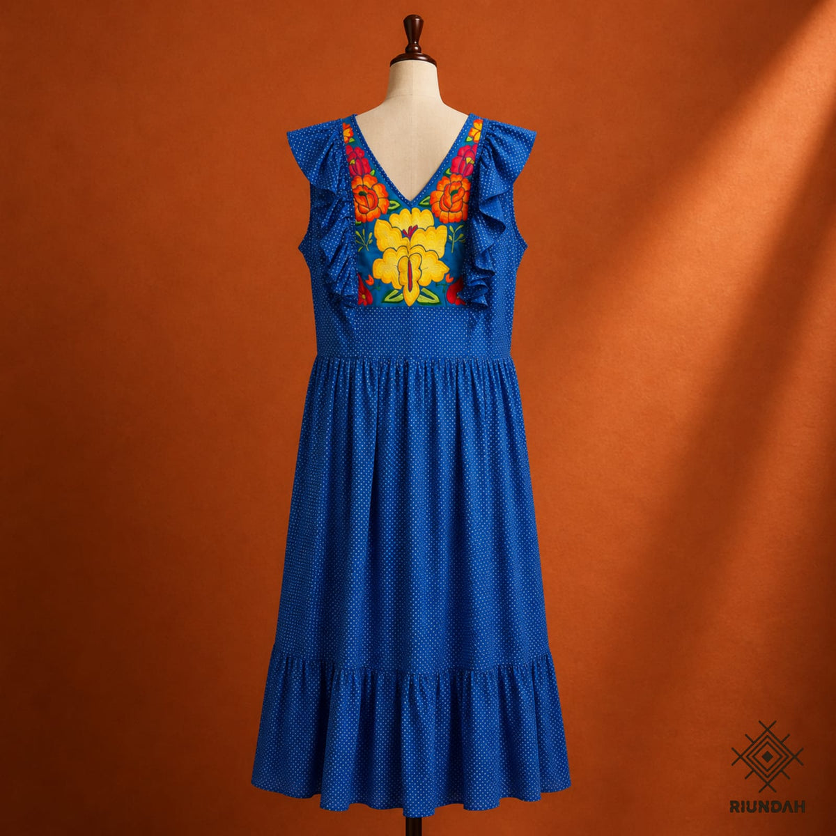 Vestido Azul del Istmo