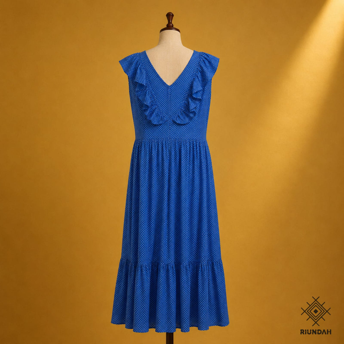 Vestido Azul del Istmo