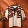 Blusa Blanca Tlahui