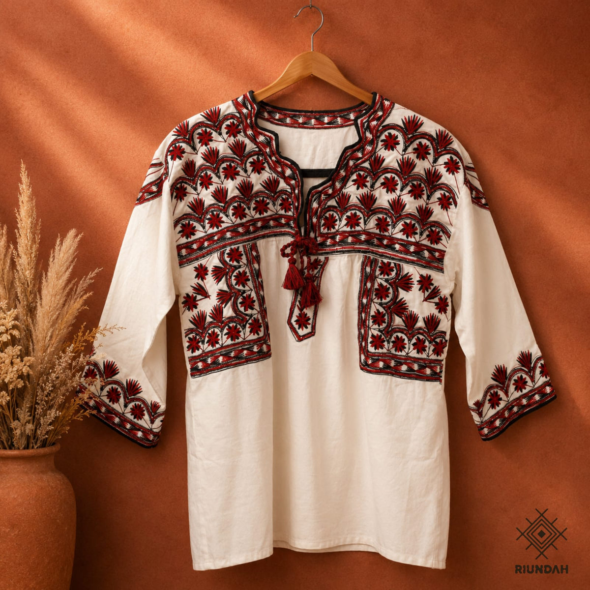 Blusa Blanca Tlahui