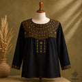 Blusa Alotepec Negra