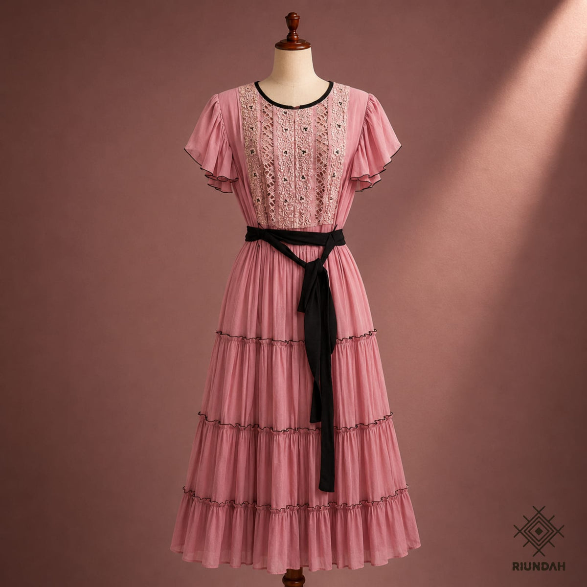 Vestido Rosa San Antonino