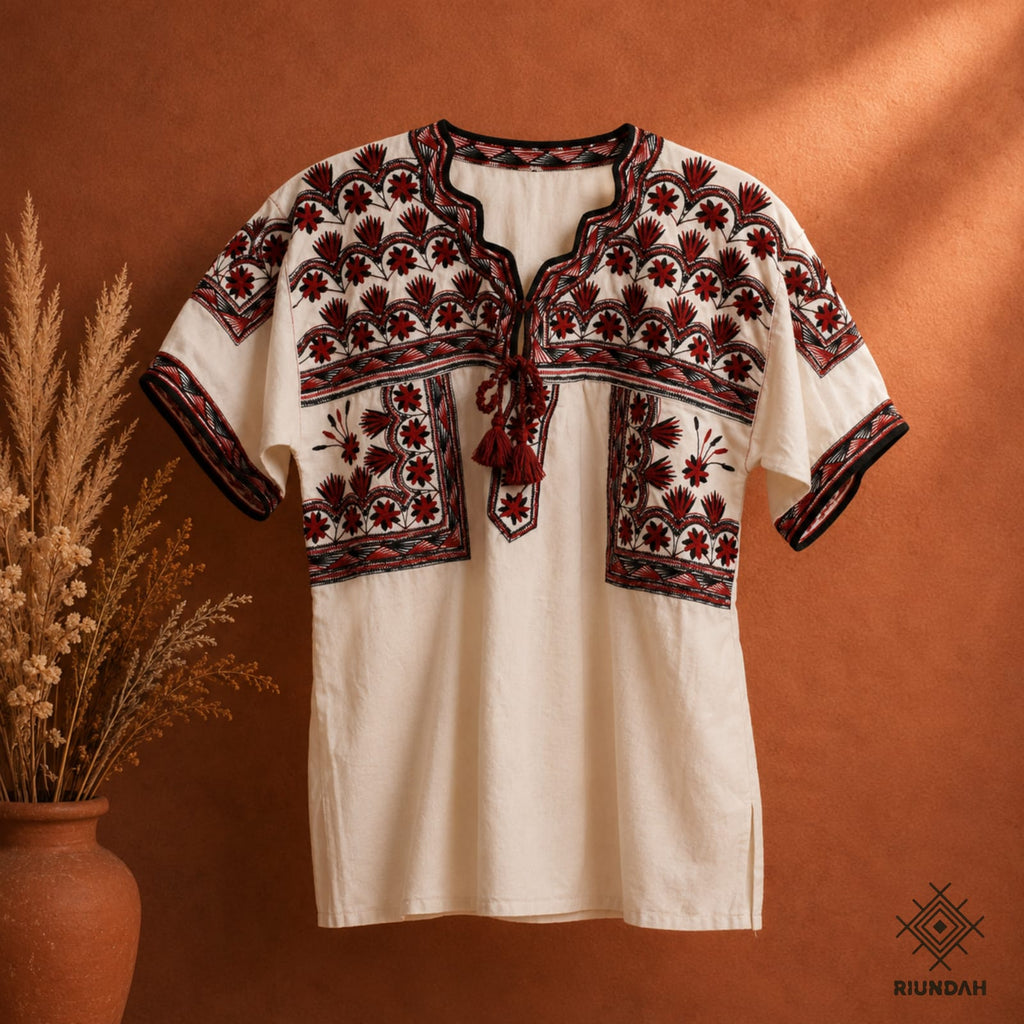 Blusa Blanca Tlahui