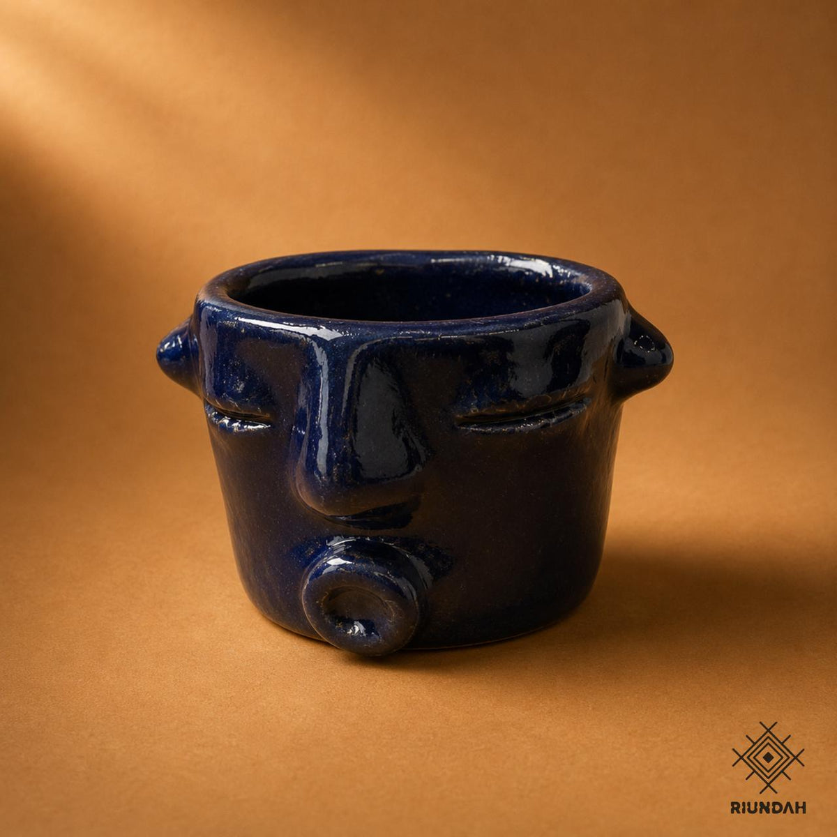 Vaso Mezcalero Azul