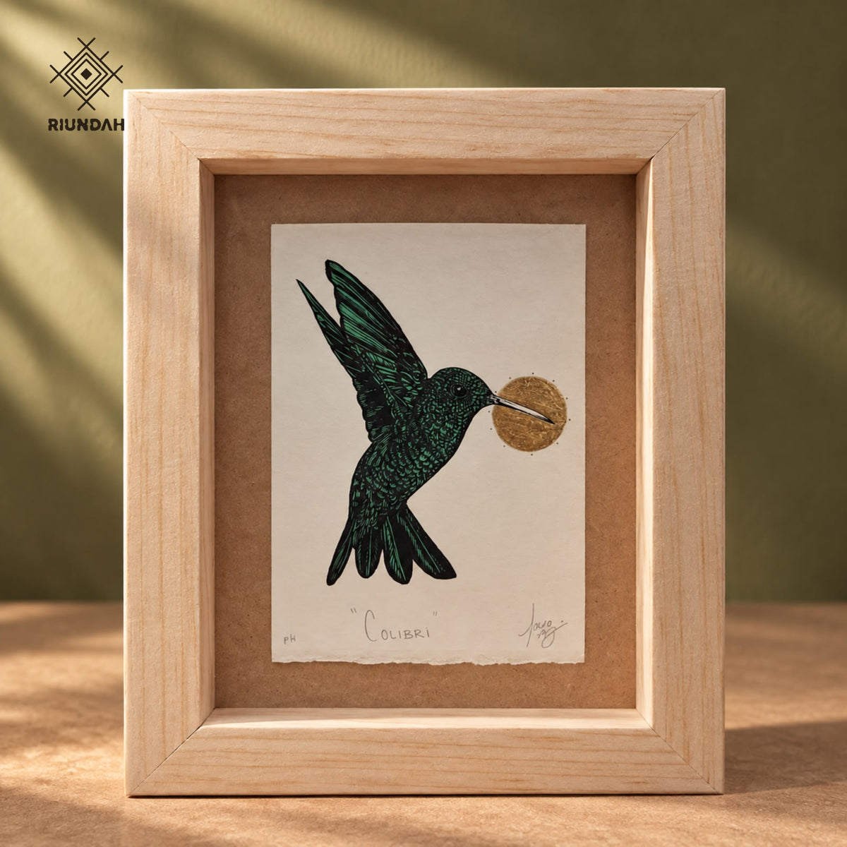 Cuadro colibrí