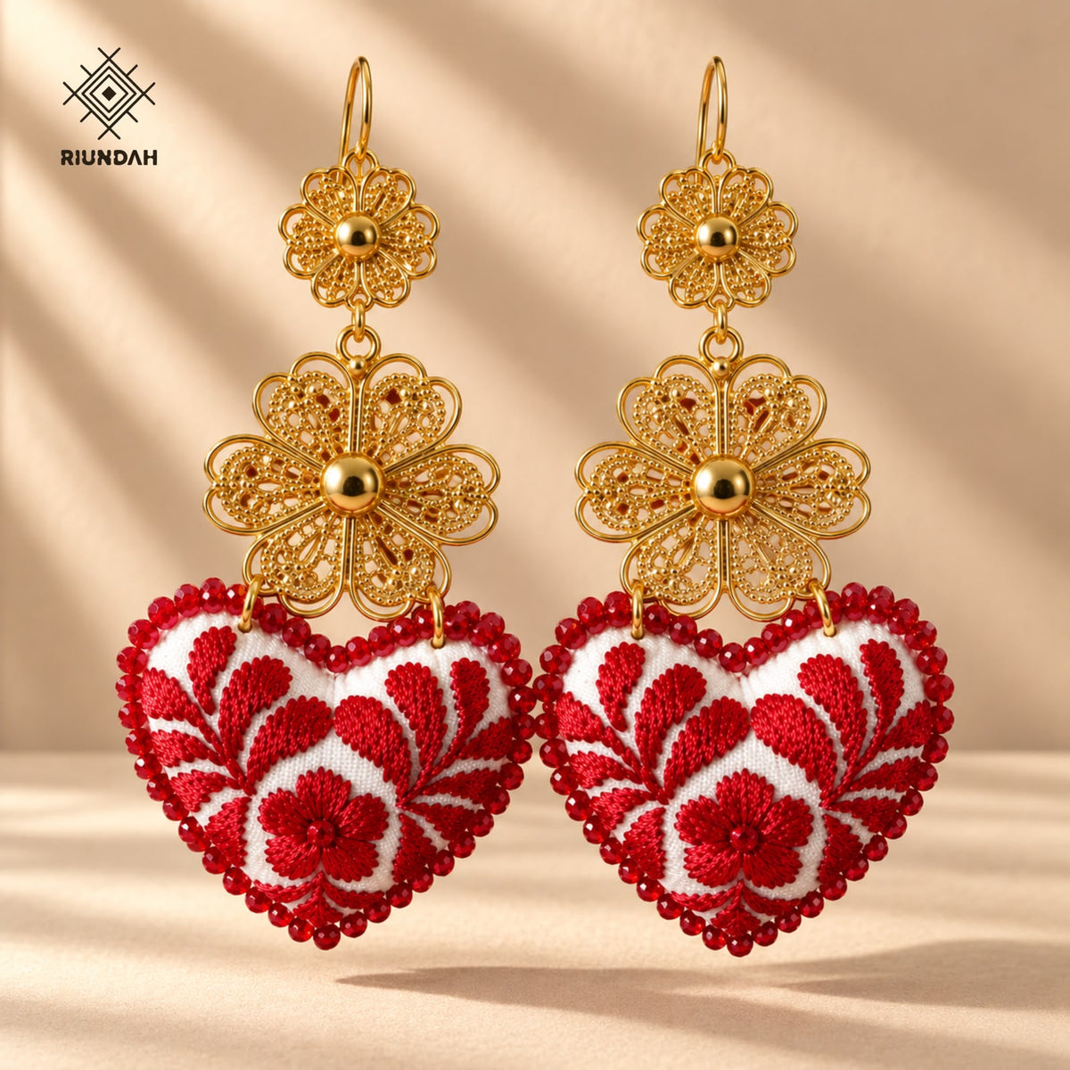 Aretes Corazón