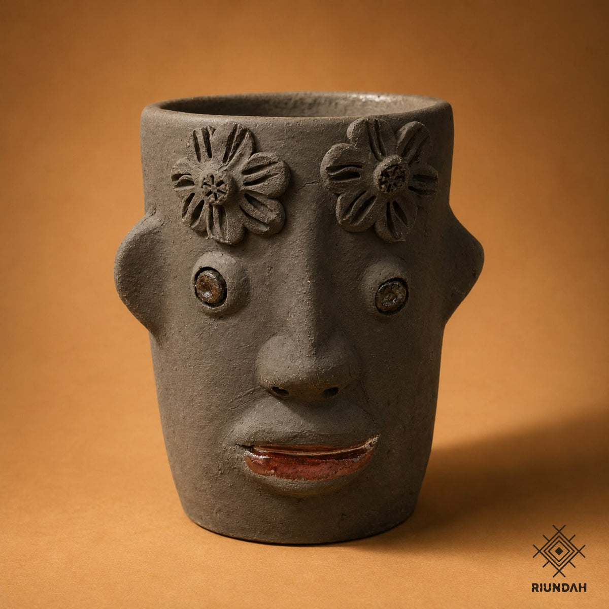 Tarro rostro feliz